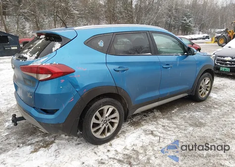 2017 Hyundai Tucson Eco из США, поврежденный, VIN KM8J3CA25HU303708